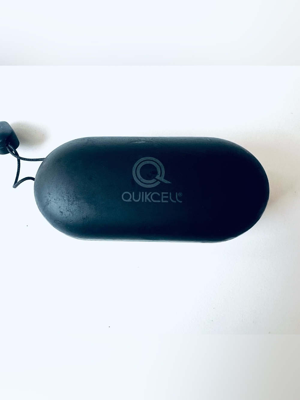 Quikcell Black Protective Electronics Case – Portable Travel Pouch